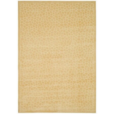Safavieh 4 x 5 ft. 7 in. Small Rectangle Contemporary Martha Stewart Creme Area Rug MSR4432A-4